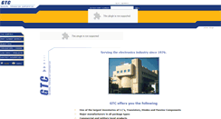 Desktop Screenshot of gtcelectronics.com